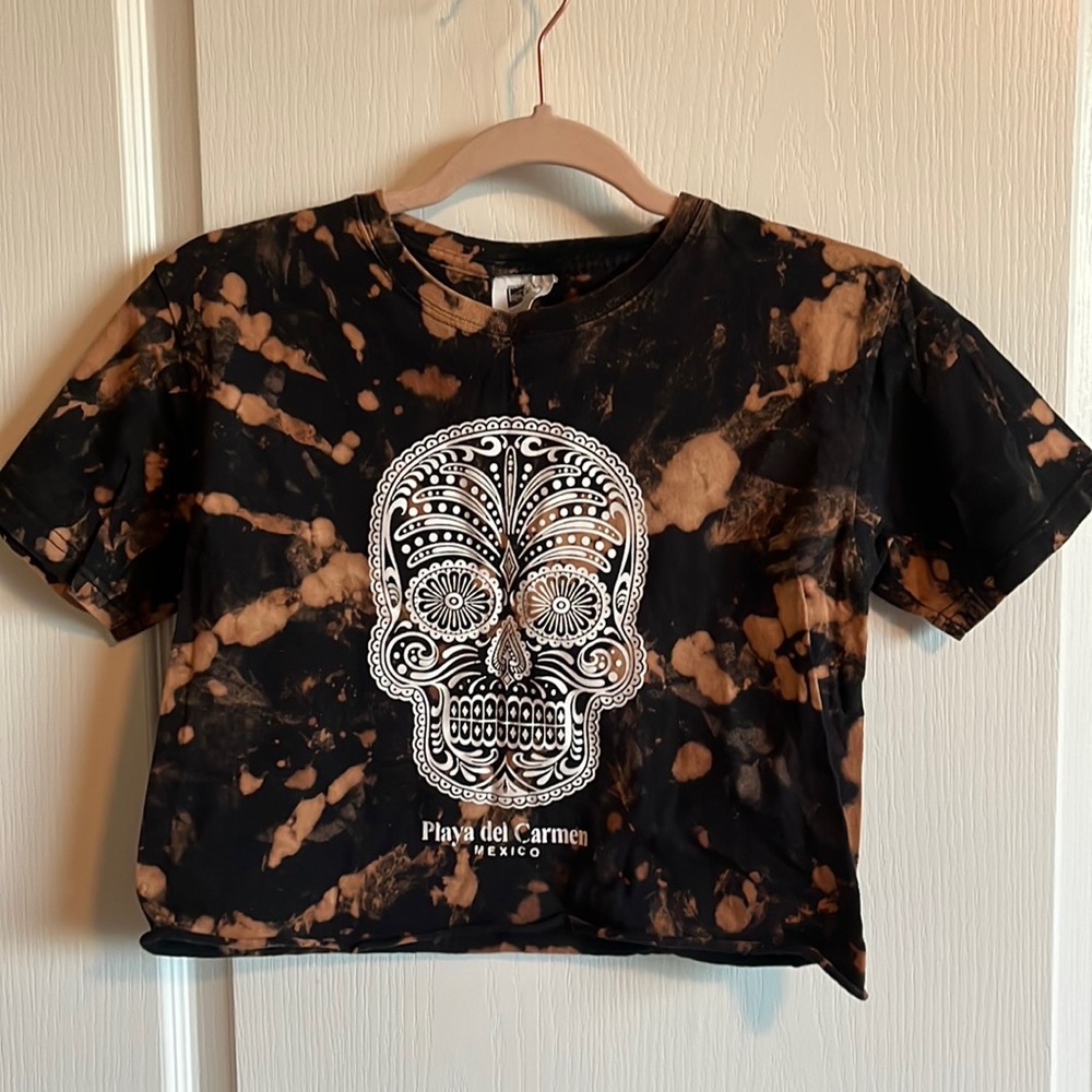 Tie dye crop top
